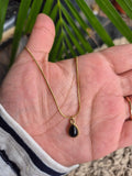 Rain drop black