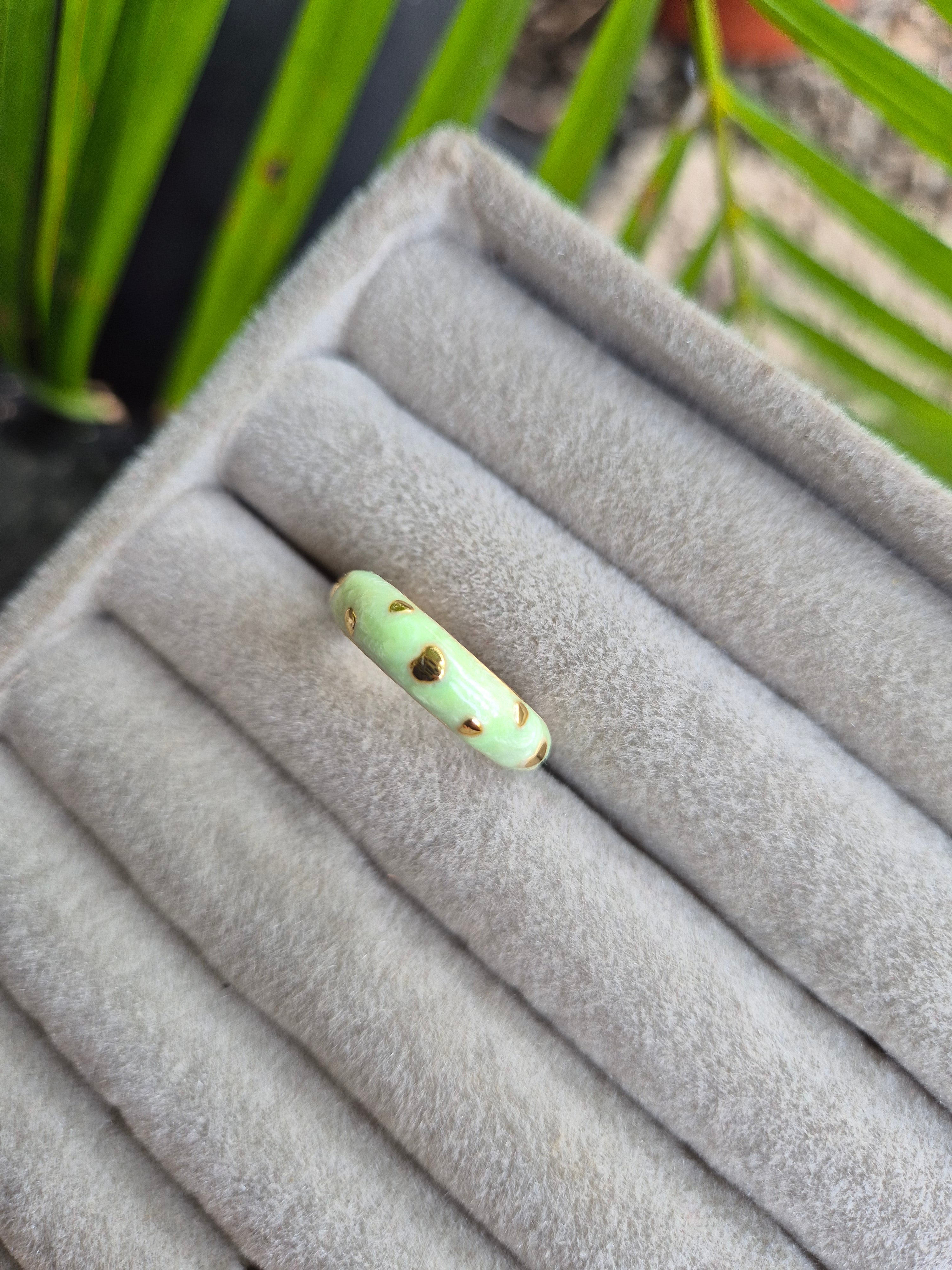 Enamel ring (adjustable)