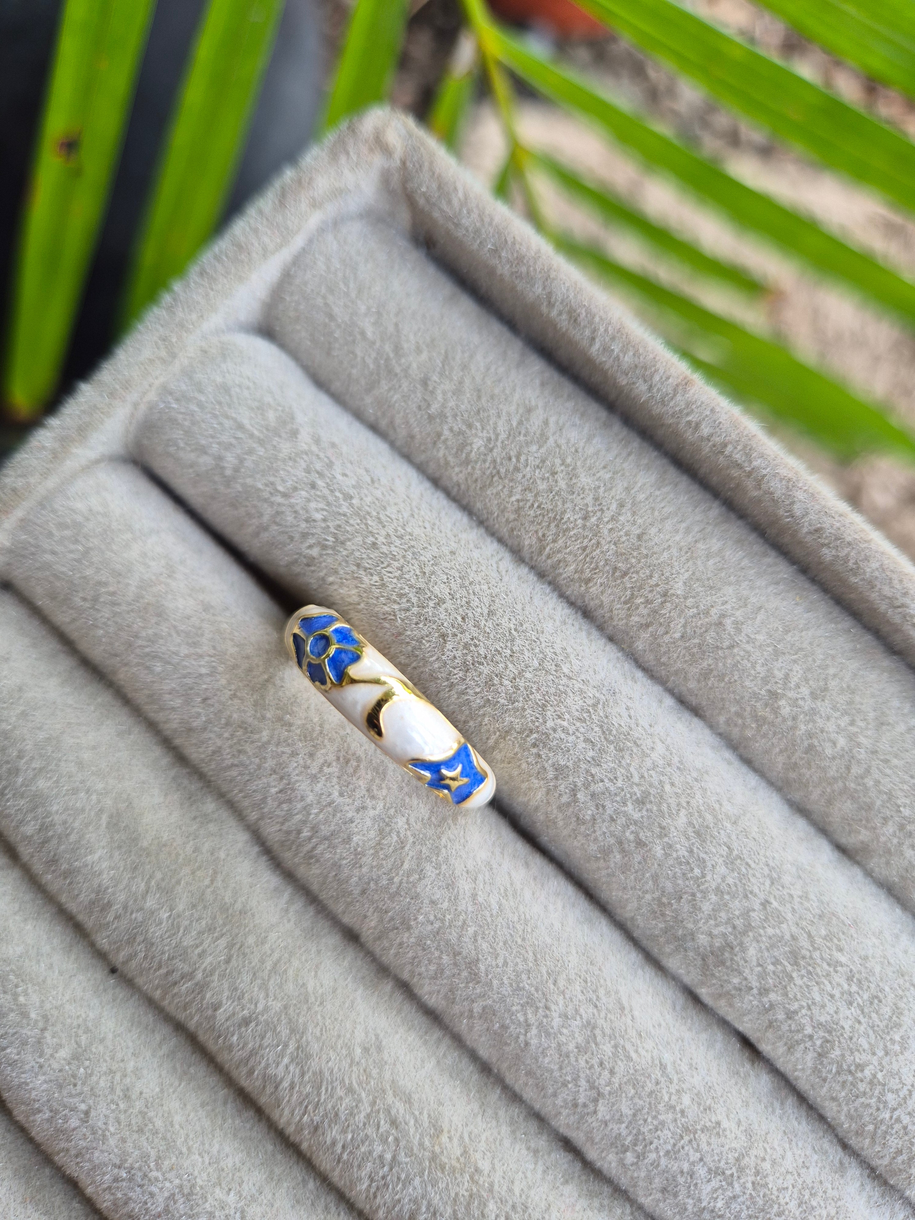 Enamel ring (adjustable)