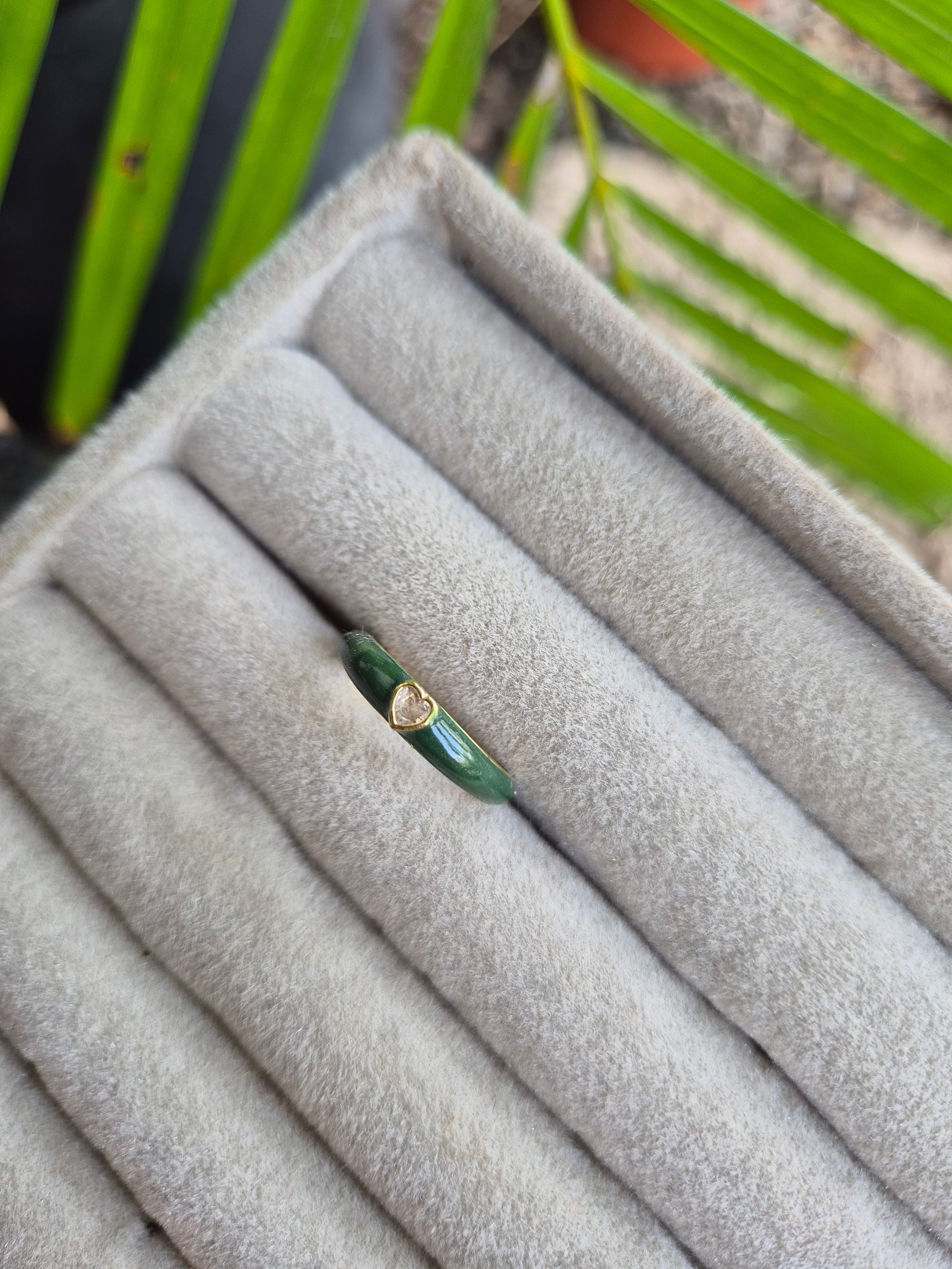 Enamel ring (adjustable)