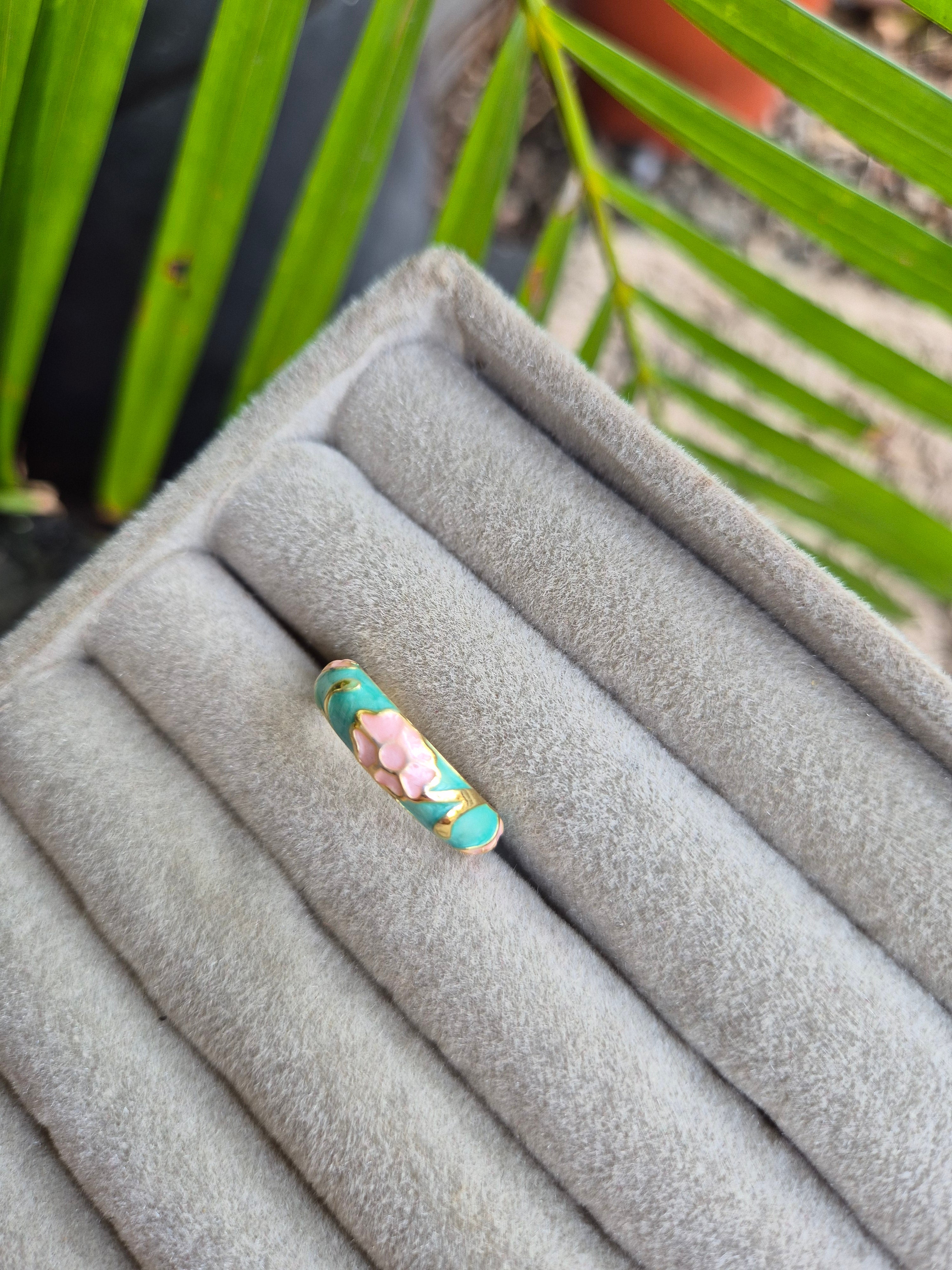 Enamel ring (adjustable)