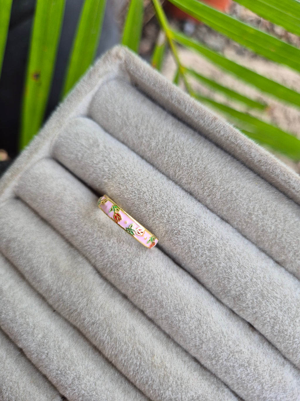Enamel ring (adjustable)