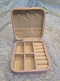 Pink jewellery box