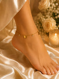 Butterfly anklet (pair)