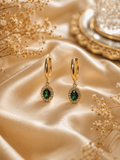 Emerald hoop